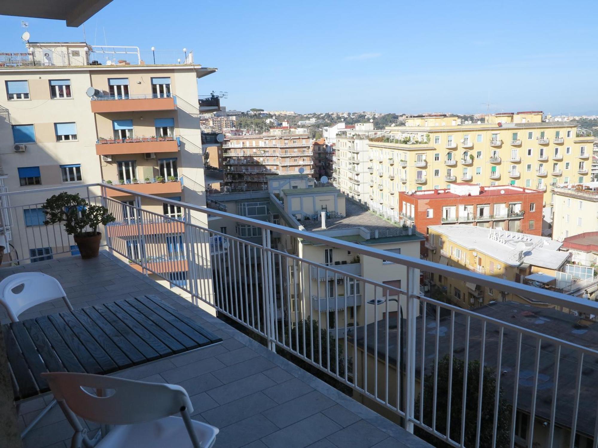 New Panoramic Apartment - Half Way Center-Vomero District Неаполь Экстерьер фото
